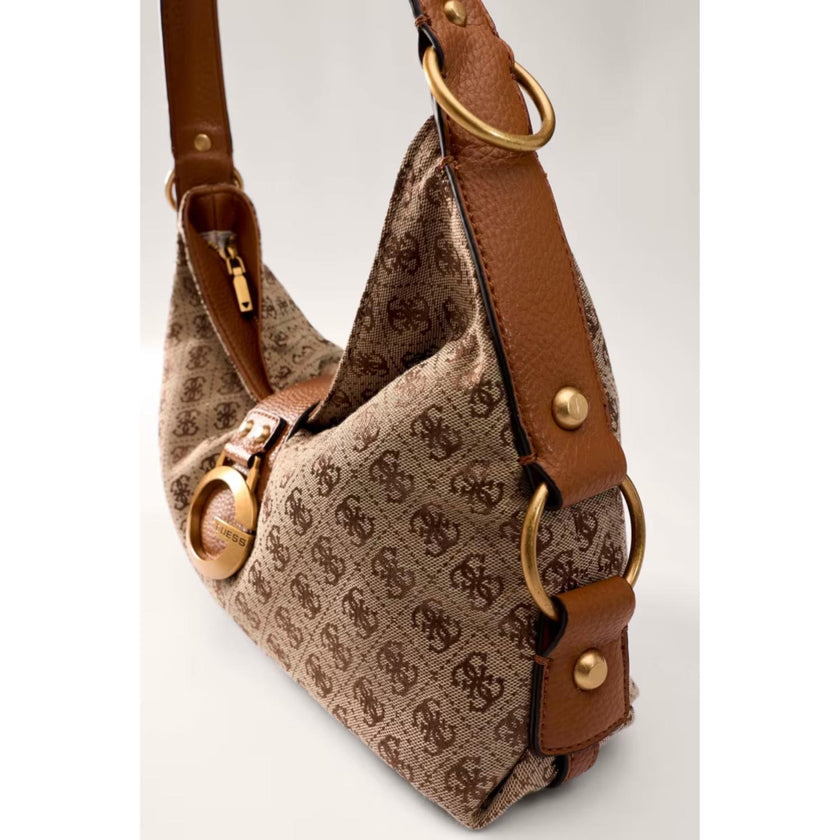 Guess Tas JJ930818 Camden Latte Logo Cognac