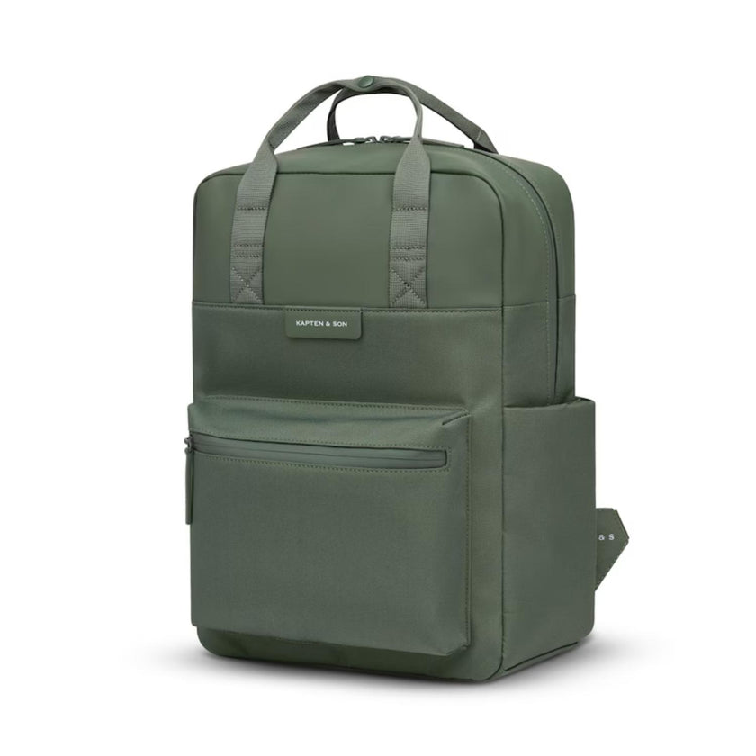 Kapten & Son Laptoprugzak Bergen Pro Dusty green