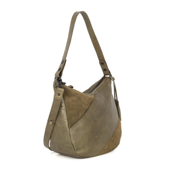 Spikes&Sparrow Tas 608171 Suede mix Green 06 Spikes&Sparrow Tas 608171 Suede mix Green 06