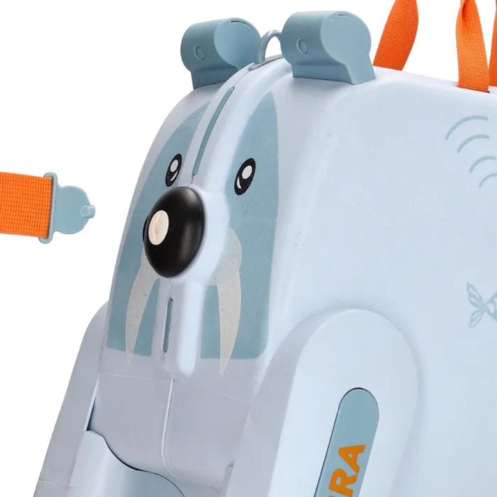 Zebra Trends Koffer W01208 Lichtblauw 018 Zebra Trends Koffer W01208 Lichtblauw 018