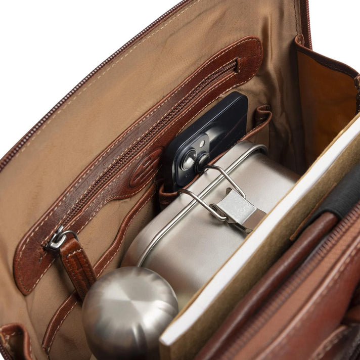 Chesterfield Laptoprugzak C58.0349 Rosverra Cognac 31 Chesterfield Laptoprugzak C58.0349 Rosverra Cognac 31
