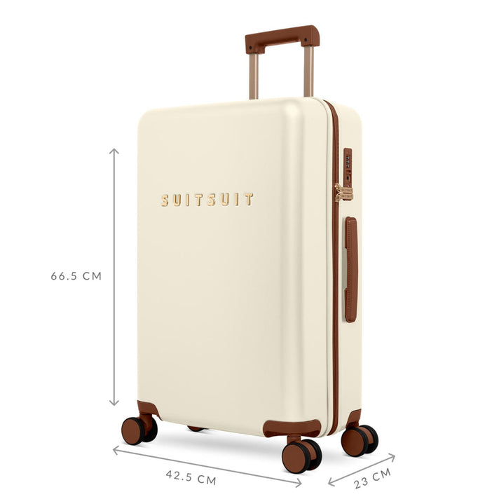 SUITSUIT Koffer TR-73314 66 cm Serenity Whisper White SUITSUIT Koffer TR-73314 66 cm Serenity Whisper White