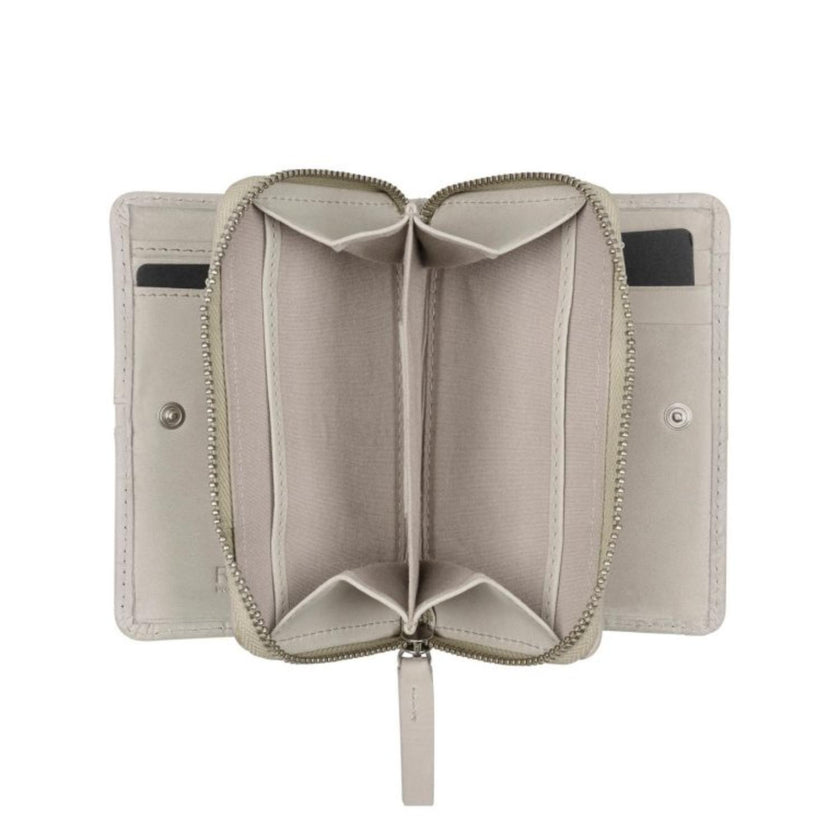 Burkely Portemonnee 1000855 Double billfold wallet Off White