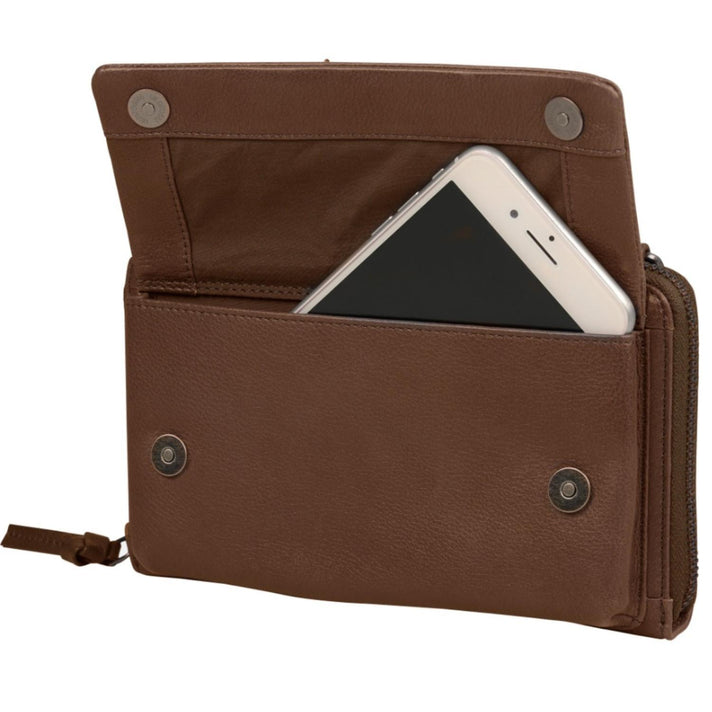 Burkely Telefoontasje 1000314 Phone wallet wide Brown 22