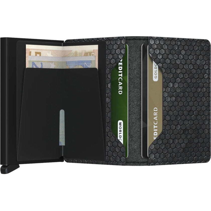 Secrid Pasjeshouder Slimwallet* Hexagon Black