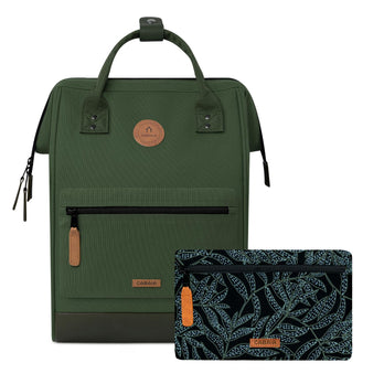Cabaïa Laptoprugzak Adventurer M Coromandel Green Cabaïa Laptoprugzak Adventurer M Coromandel Green