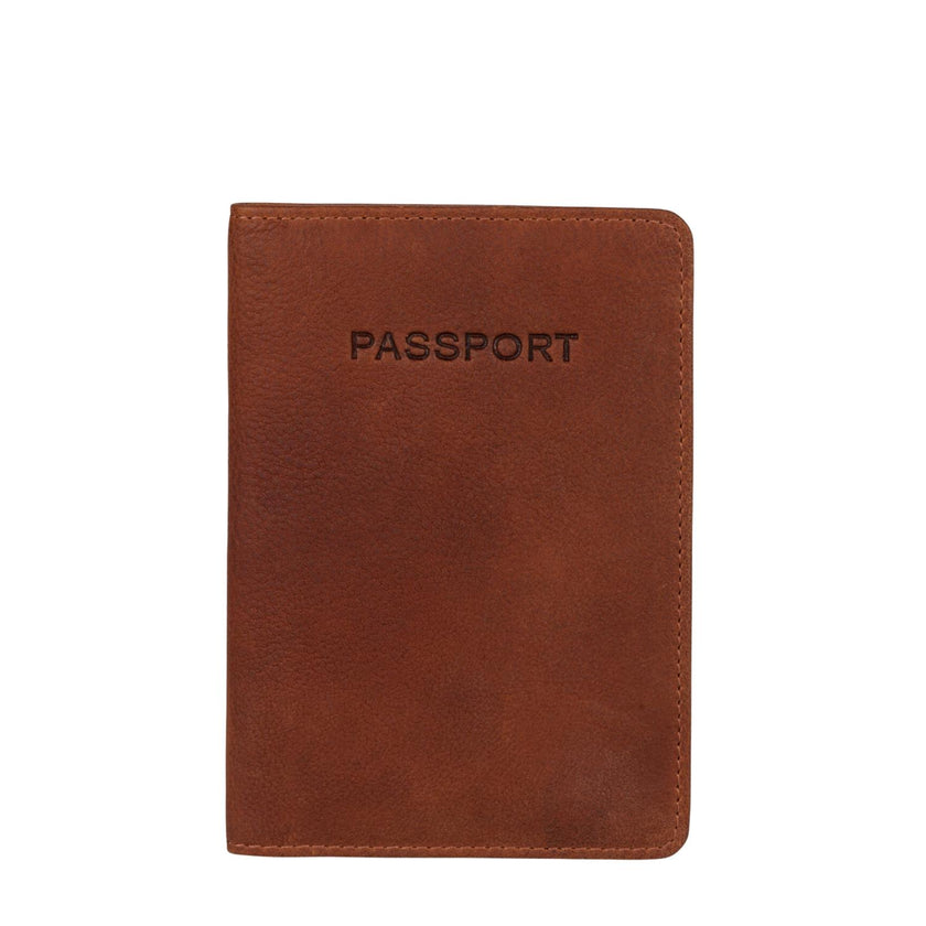 Burkely Paspoortetui 8002504 Avery paspoortcover Cognac 24