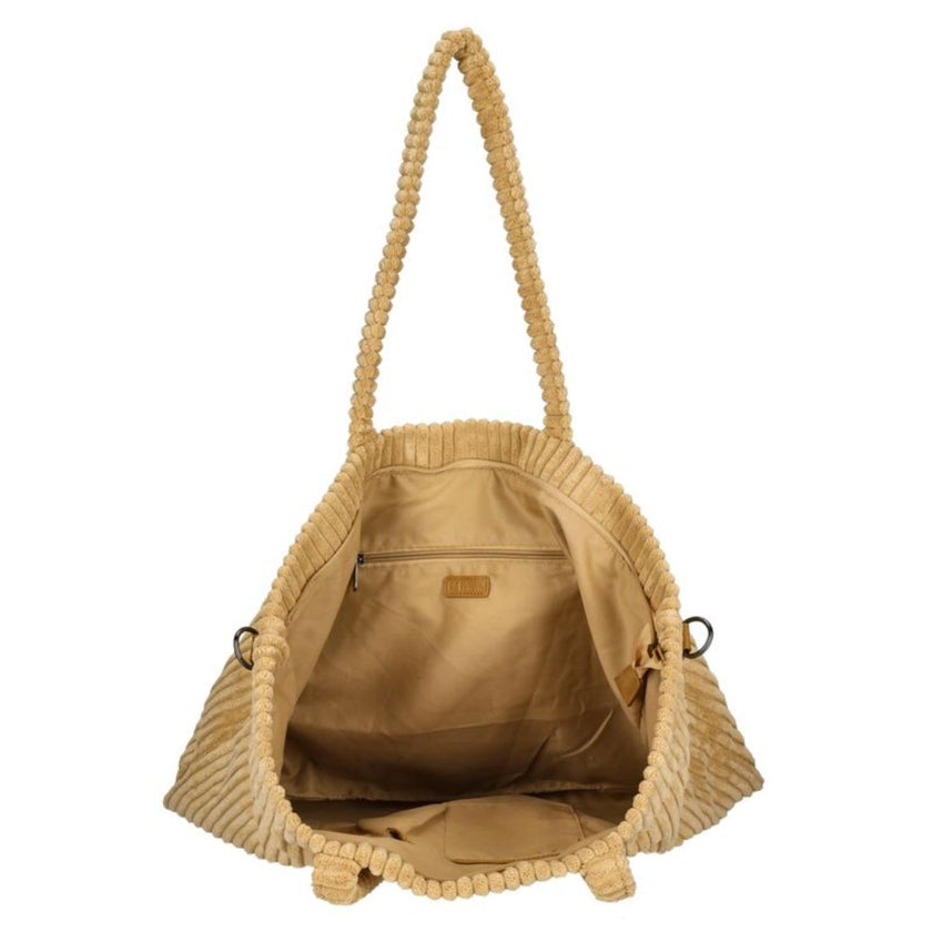 Enrico Benetti Tas 78027 Rosie Corduroy Camel 010