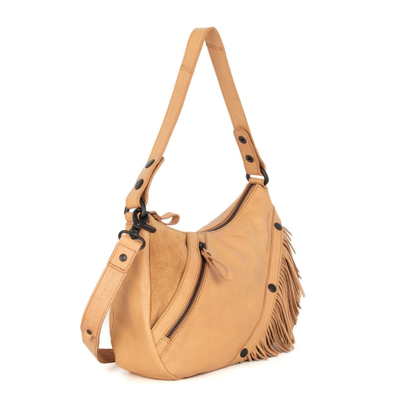 Spikes&Sparrow Tas 608170 Suede mix Camel 13