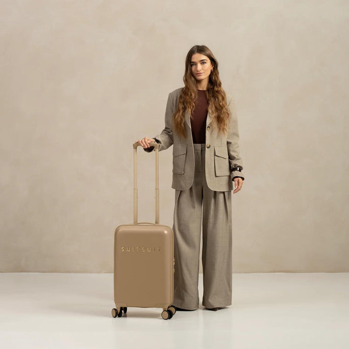SUITSUIT Handbagagekoffer TR-65095 55 cm Fusion Iced Coffee SUITSUIT Handbagagekoffer TR-65095 55 cm Fusion Iced Coffee
