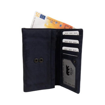 Bear Design Portemonnee CP6041 Sweety XL Navy Blue Bear Design Portemonnee CP6041 Sweety XL Navy Blue