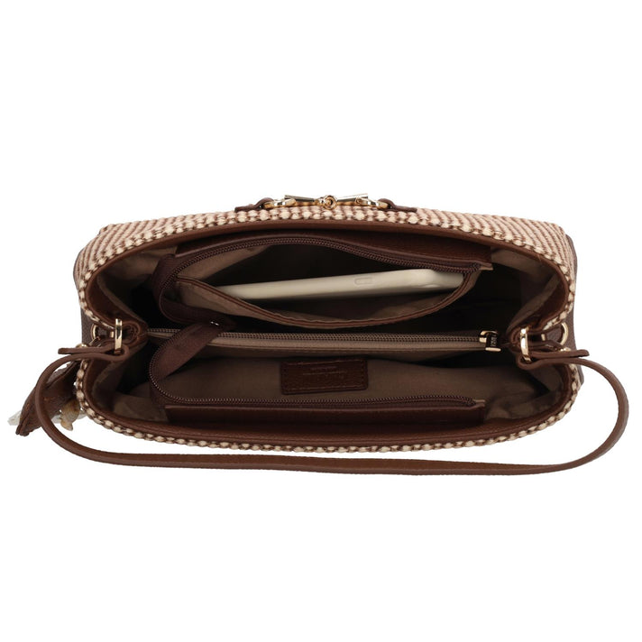 Charm Tas 25349 Santorini Bruin 006 Charm Tas 25349 Santorini Bruin 006