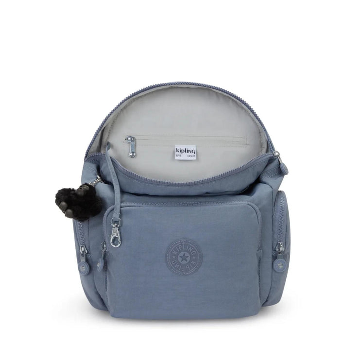 Kipling Rugzak City Zip S 13523 Blue stone 6FB Kipling Rugzak City Zip S 13523 Blue stone 6FB