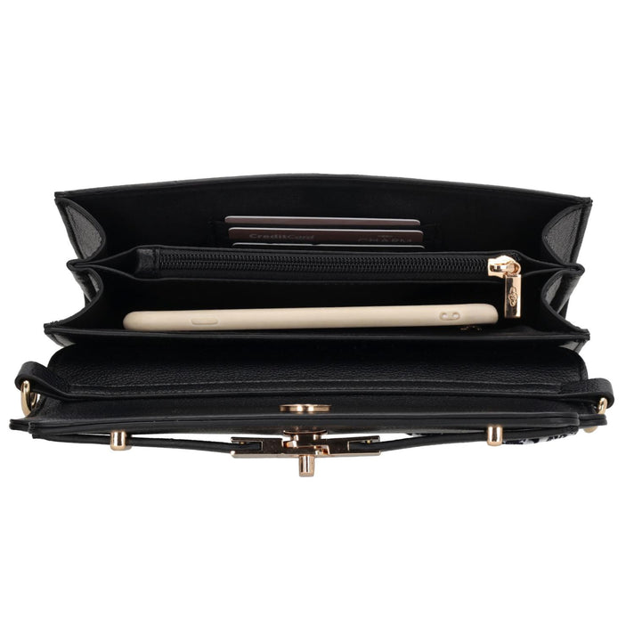 Charm Tasje klep W01438 The Hamptons Zwart 001 Charm Tasje klep W01438 The Hamptons Zwart 001