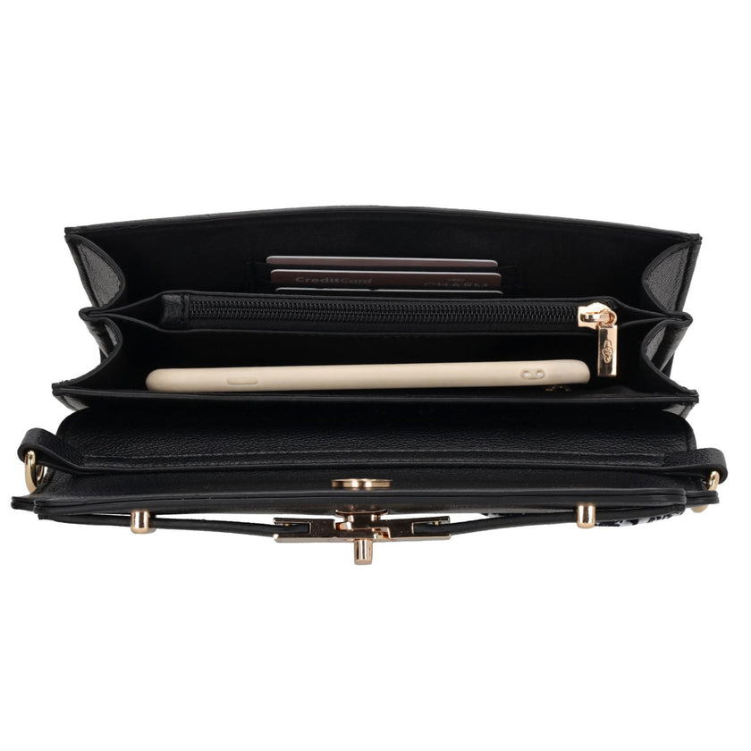 Charm Tasje klep W01438 The Hamptons Zwart 001