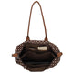 Charm Shopper 22521 Buckingham Stippen Wit-Donkerbruin 1291