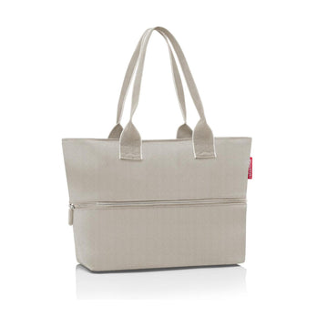 Reisenthel Tas Shopper E1 Herringbone Sand 6049 Reisenthel Tas Shopper E1 Herringbone Sand 6049