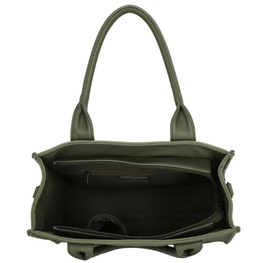 Charm Tas W00882 Bond Natuur groen 044