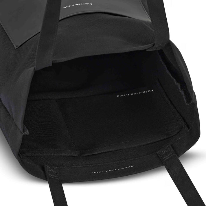 Kapten & Son Tas Shopper bag All Black Kapten & Son Tas Shopper bag All Black
