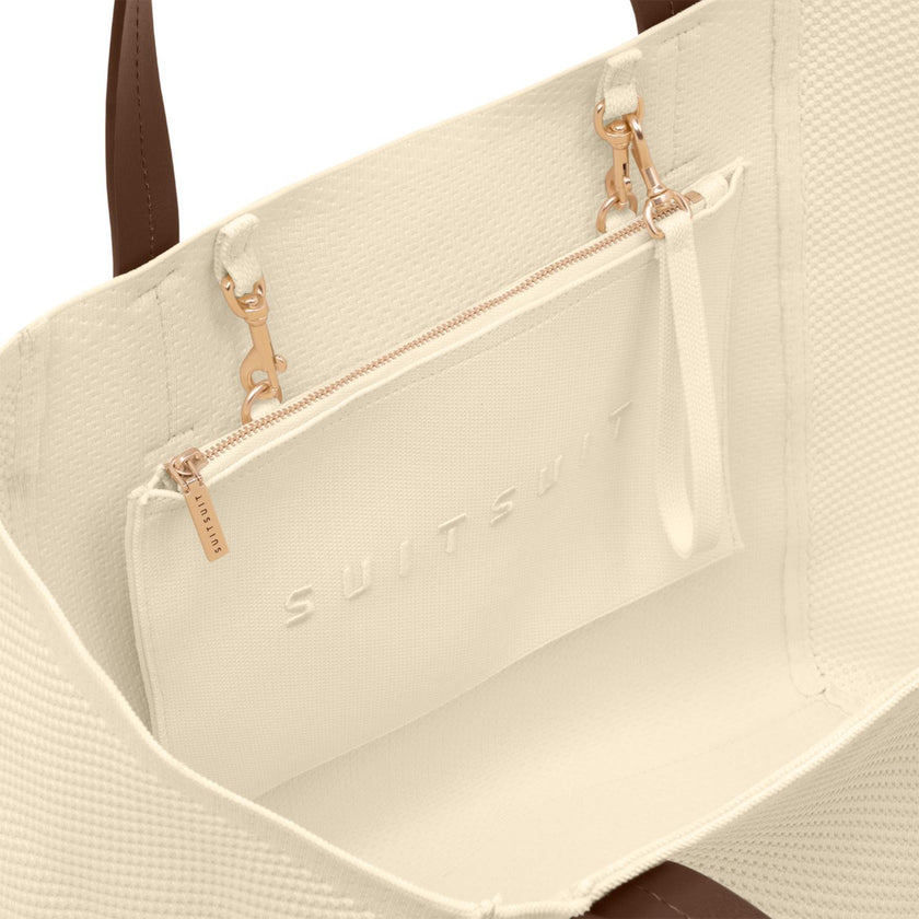 SUITSUIT Tas BS-73520 Flyknit bag Serenity Whisper White