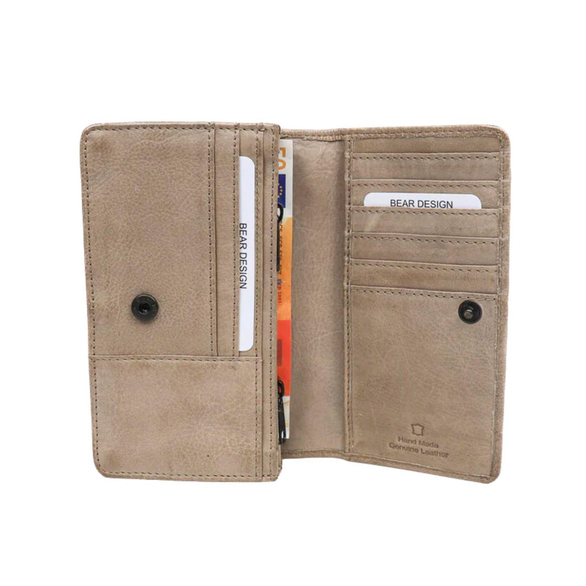 Bear Design Portemonnee CL782 Emma Silver Mink