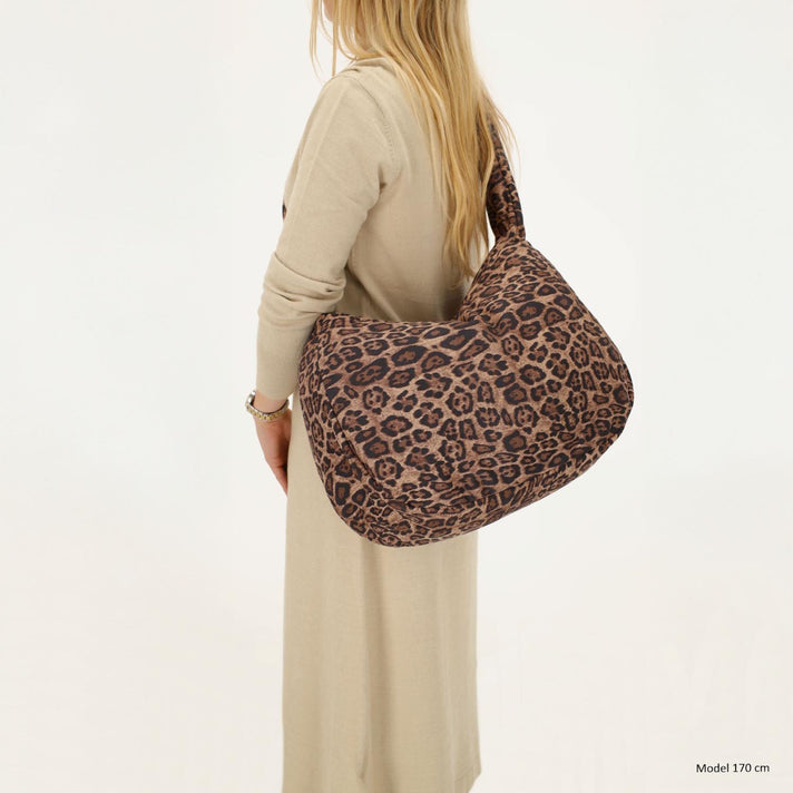 Beagles Tas 24489 Calvia Luipaard Beige 094 Beagles Tas 24489 Calvia Luipaard Beige 094