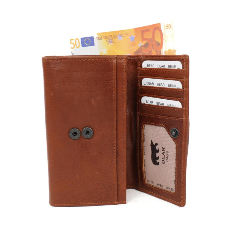 Bear Design Portemonnee SL6041* Cognac