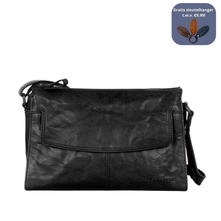 Spikes&Sparrow Crossbody 501112 Zwart 00