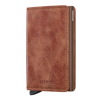 Secrid Pasjeshouder Slimwallet Vintage Cognac brown Secrid Pasjeshouder Slimwallet Vintage Cognac brown