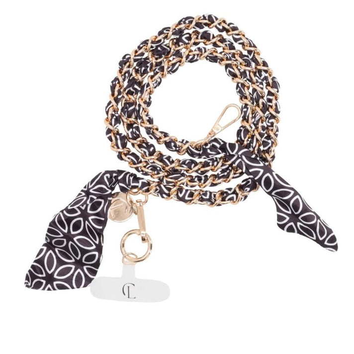 Charm Telefoonkoord 24672 Zwart/Wit 105 Charm Telefoonkoord 24672 Zwart/Wit 105