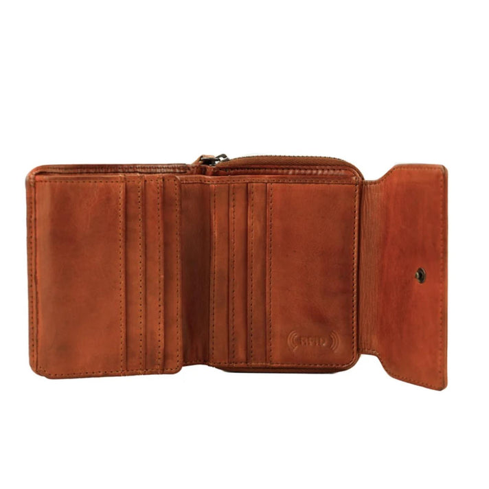 Bear Design Portemonnee CL9490 Britt Cognac Bear Design Portemonnee CL9490 Britt Cognac