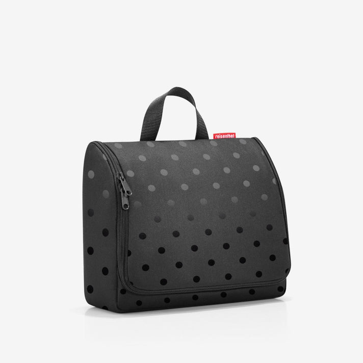 Reisenthel Toilettas Toiletbag XL Glossy dots Black 7075 Reisenthel Toilettas Toiletbag XL Glossy dots Black 7075