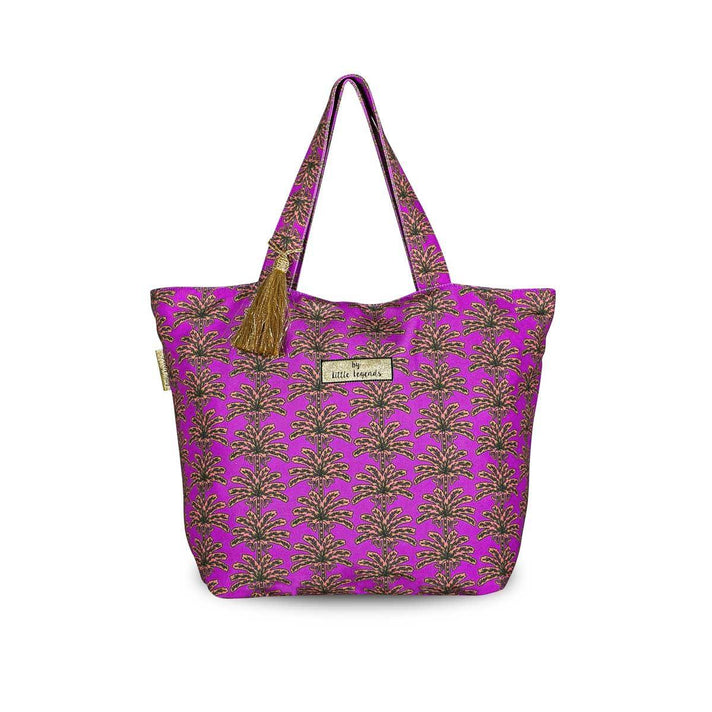 Little Legends Strandtas Beach Bag Palm Tree Sunset 12 Little Legends Strandtas Beach Bag Palm Tree Sunset 12