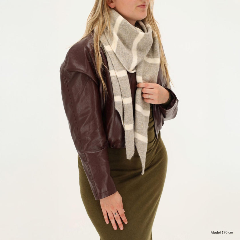 Zebra Trends Sjaal 26276 Taupe 016