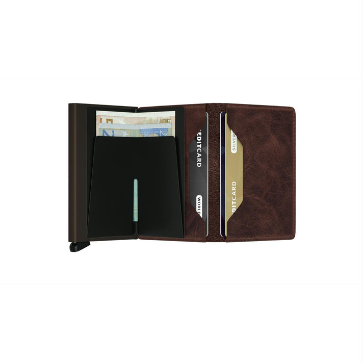 Secrid Pasjeshouder Slimwallet Vintage Chocolate Secrid Pasjeshouder Slimwallet Vintage Chocolate