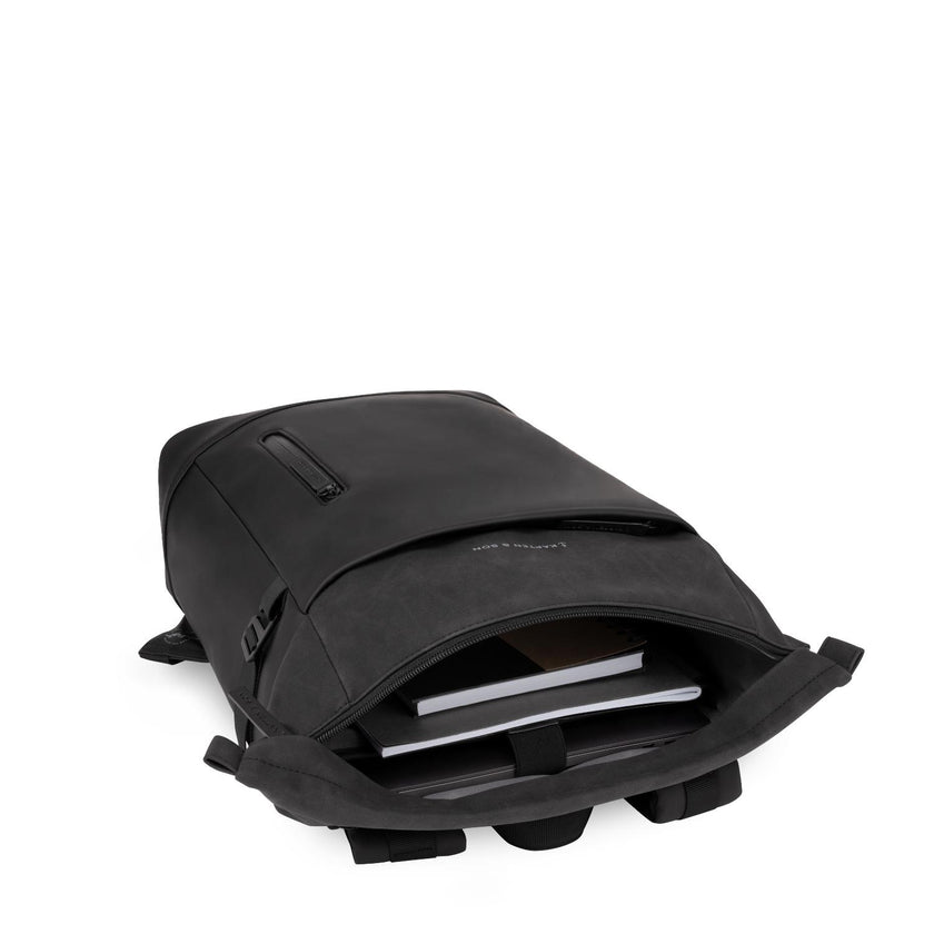 Kapten & Son Rugzak Aarhus* All Black