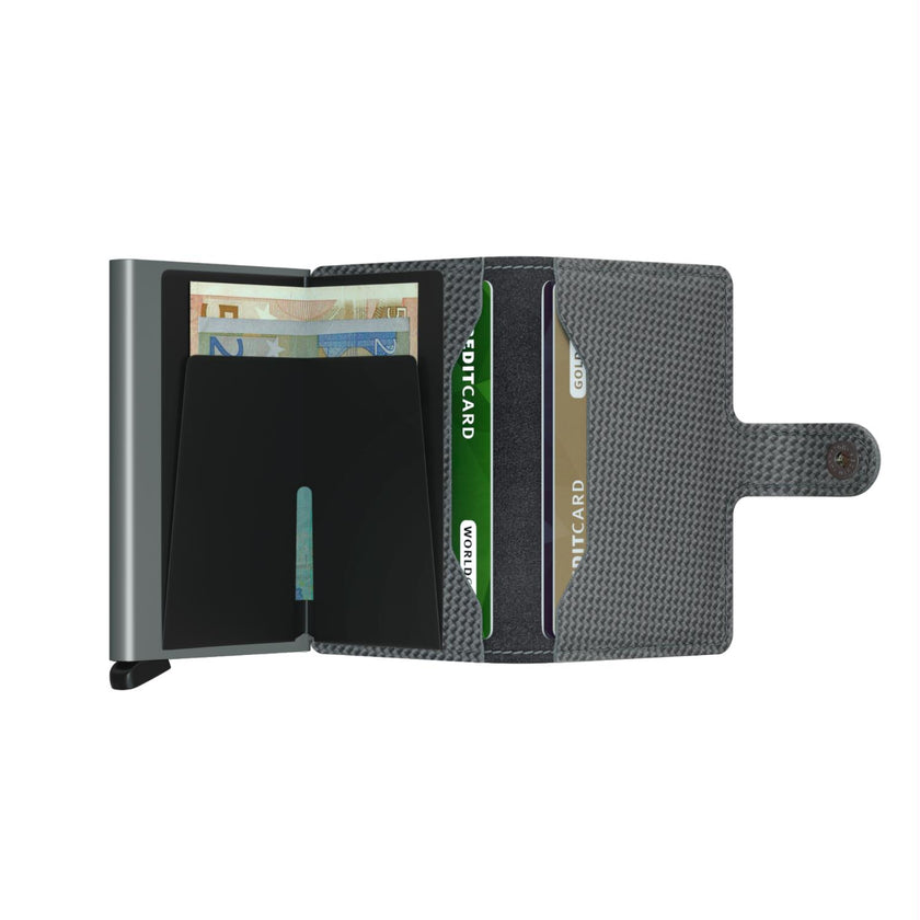 Secrid Pasjeshouder Miniwallet* Carbon Cool Grey