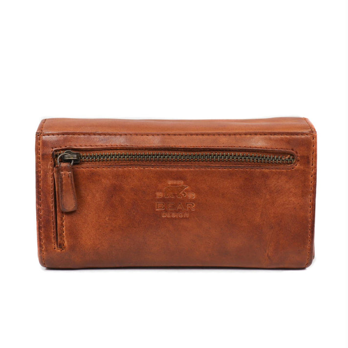 Bear Design Portemonnee CL9918 Noor Cognac Bear Design Portemonnee CL9918 Noor Cognac