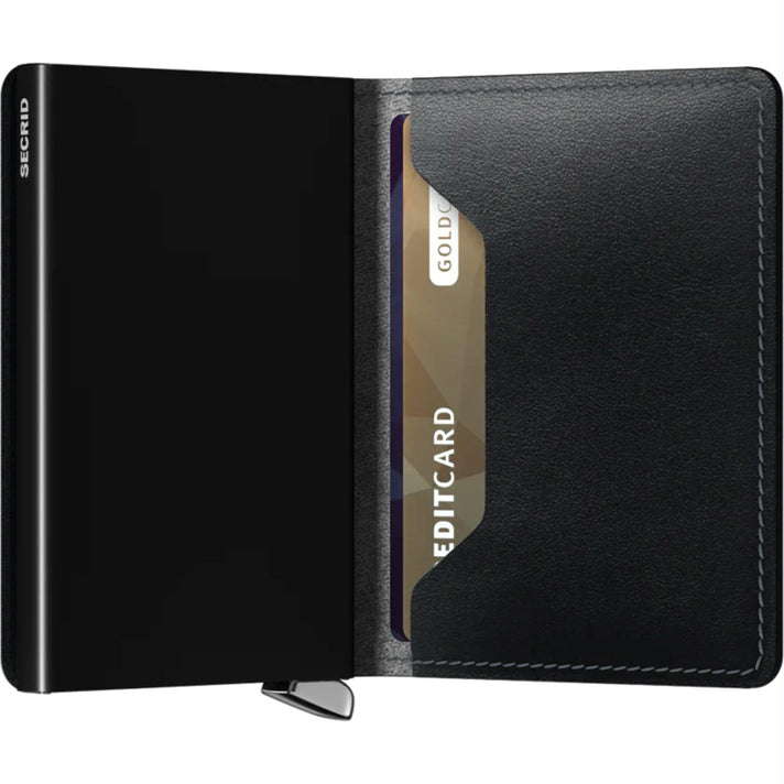 Secrid Pasjeshouder Slimwallet* Dusk Black Inox Secrid Pasjeshouder Slimwallet* Dusk Black Inox