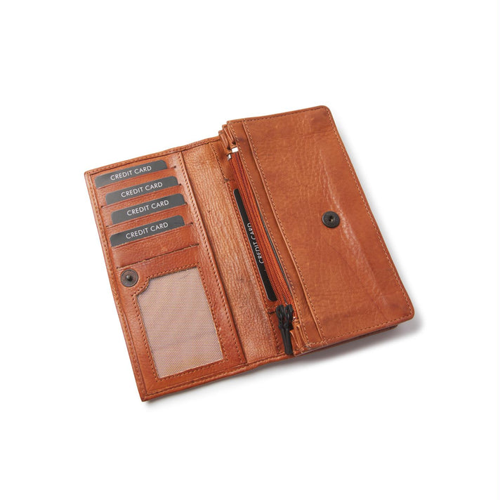 De Rooy Amsterdam Portemonnee 93190 Camel De Rooy Amsterdam Portemonnee 93190 Camel