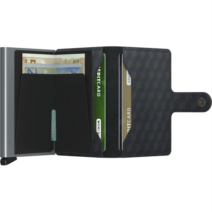 Secrid Pasjeshouder Miniwallet Optical Black-Titanium Secrid Pasjeshouder Miniwallet Optical Black-Titanium