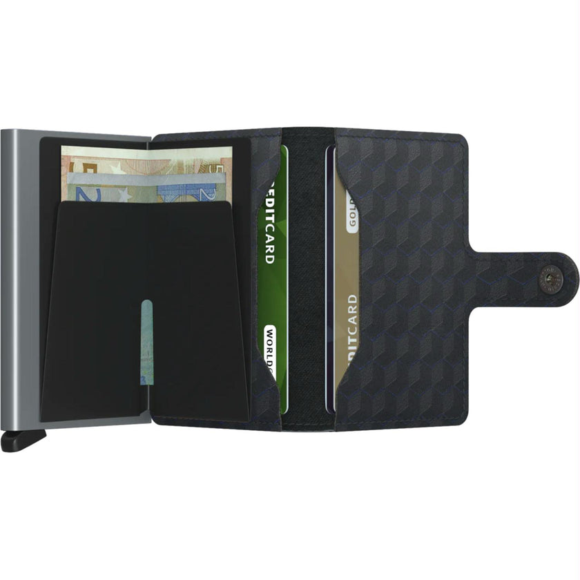 Secrid Pasjeshouder Miniwallet Optical Black-Titanium