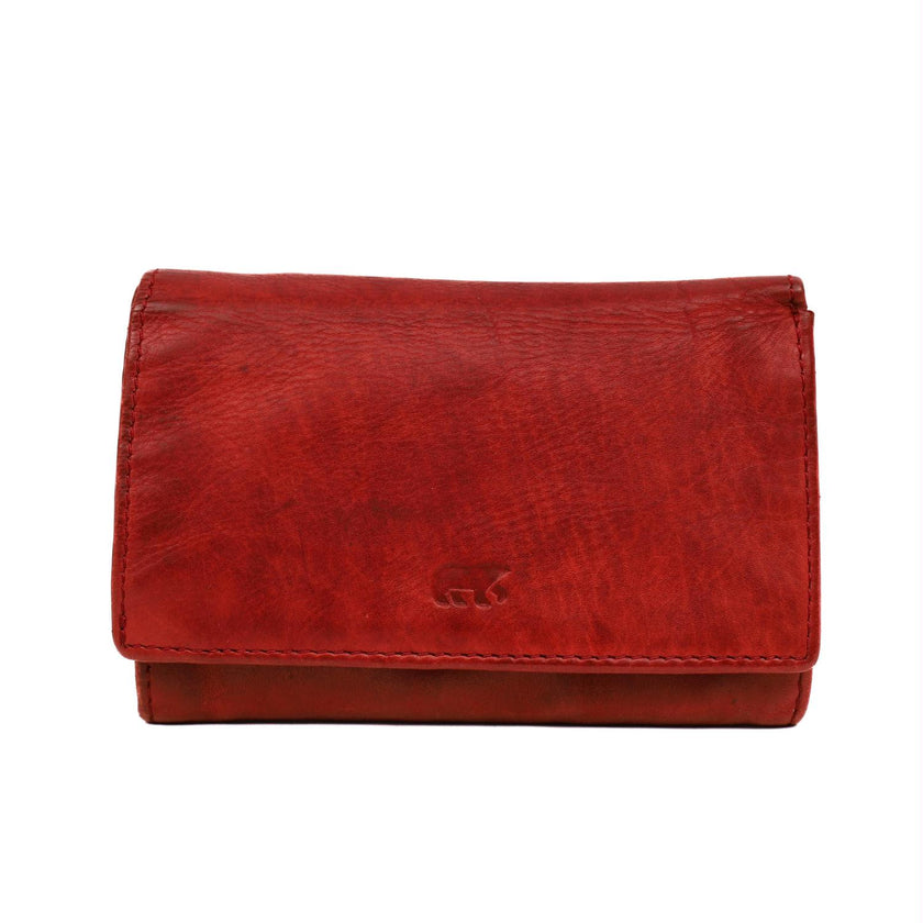 Bear Design Portemonnee CL15572 Flappie Rood