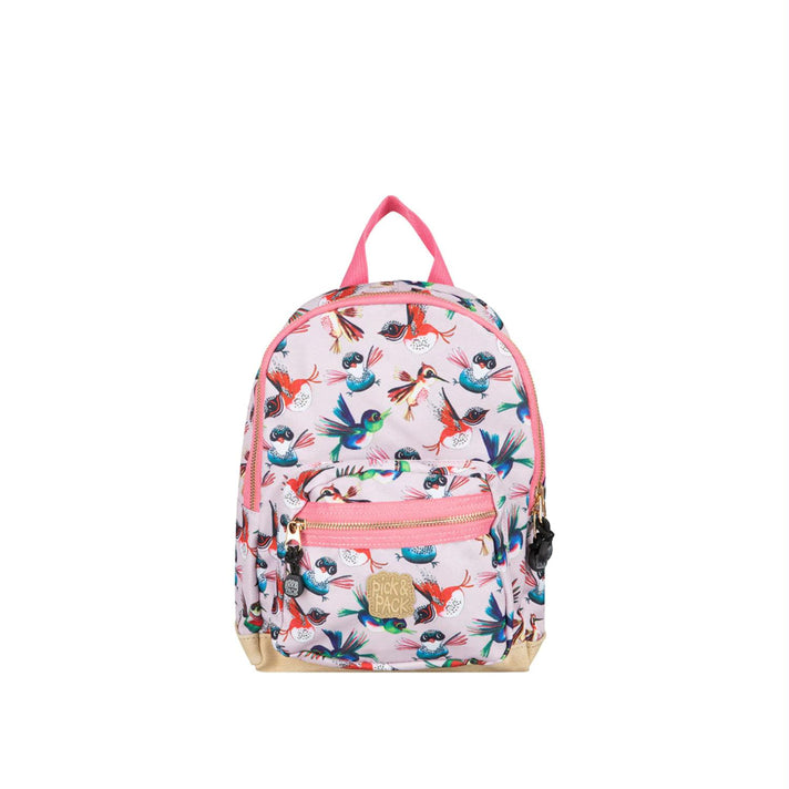 Pick&Pack Kinderrugzak PP20141 Birds S Pink Pick&Pack Kinderrugzak PP20141 Birds S Pink