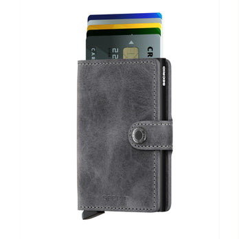 Secrid Pasjeshouder Miniwallet* Vintage Grey Secrid Pasjeshouder Miniwallet* Vintage Grey