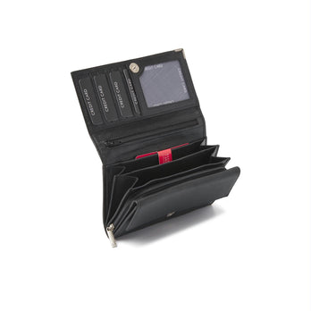 De Rooy Amsterdam Portemonnee 15178 Zwart De Rooy Amsterdam Portemonnee 15178 Zwart