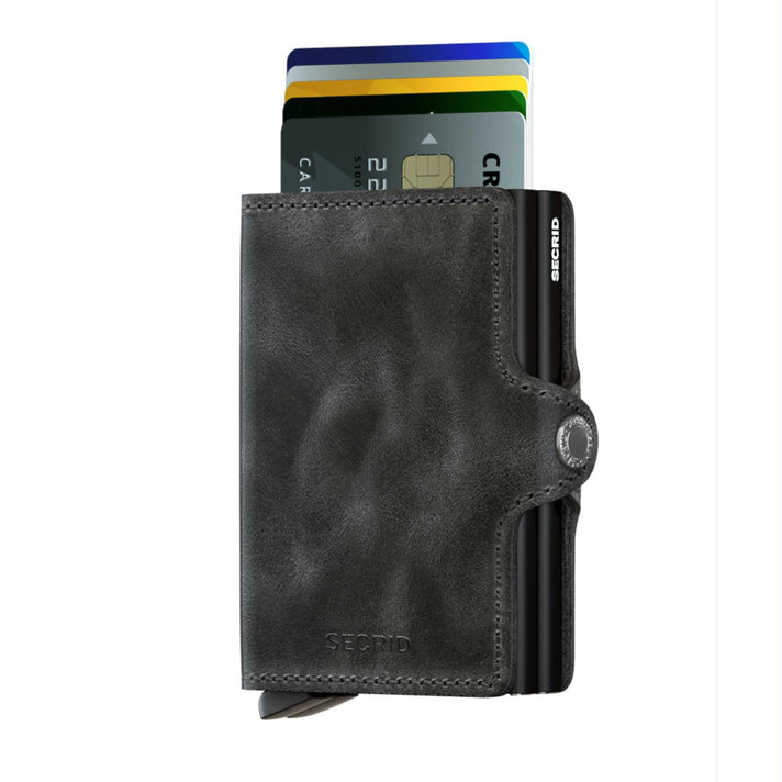 Secrid Pasjeshouder Twinwallet Vintage Black Secrid Pasjeshouder Twinwallet Vintage Black