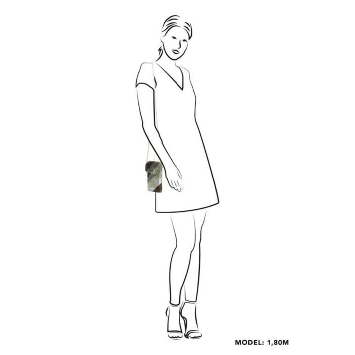 Charm Telefoontasje L643 Anna 173 Zwart/Goud Multi Charm Telefoontasje L643 Anna 173 Zwart/Goud Multi