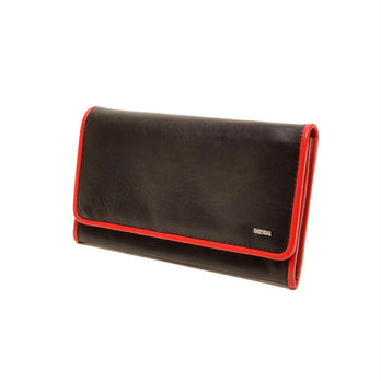Berba Portemonnee 001-403 Soft 15 Zwart/Rood Berba Portemonnee 001-403 Soft 15 Zwart/Rood