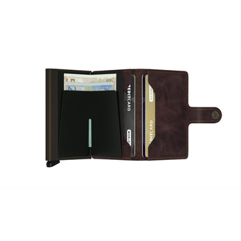 Secrid Pasjeshouder Miniwallet Vintage Chocolate Secrid Pasjeshouder Miniwallet Vintage Chocolate